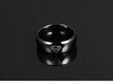 Yellow Chimes Black Band Rings - Versatile for any occasion